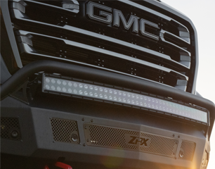 Color Match Bumbper With 20' LED Light Bar