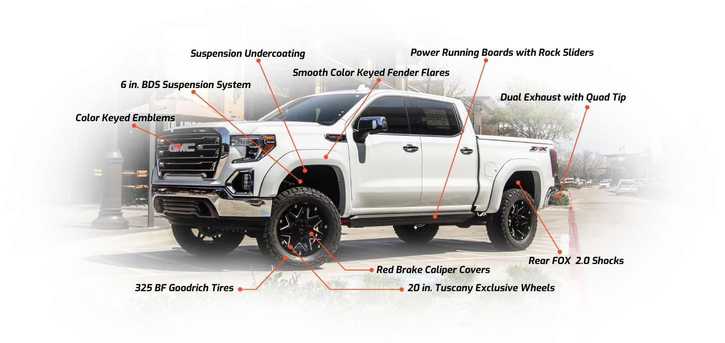 Why Buy A Tuscany -Tuscany trucks can be serviced at any authorized General Motors dealership